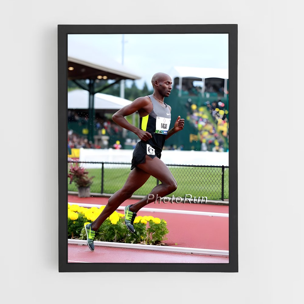 Poster La Victoire de Bernard – affiche Athlétisme (vue 2)